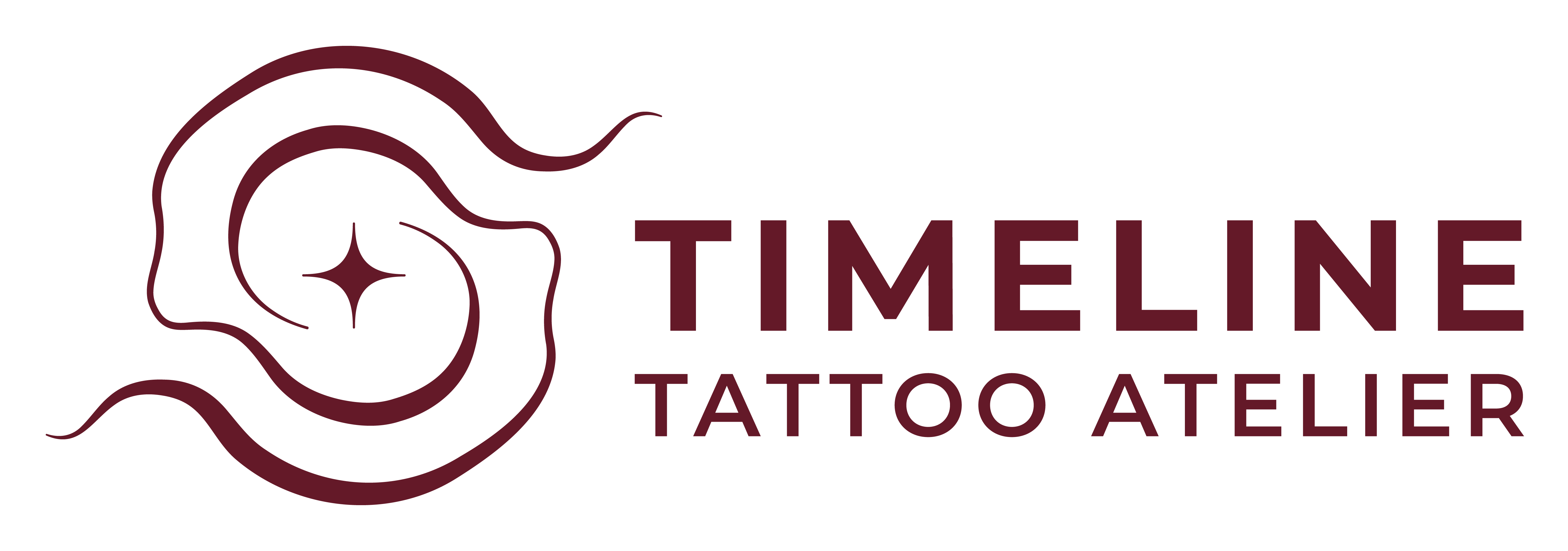 Timeline Tattoo Atelier Logo