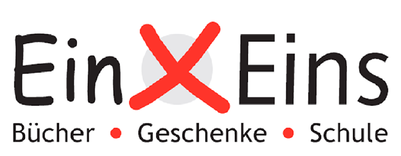 Ein x Eins Bücher-Geschenke-Schule Logo